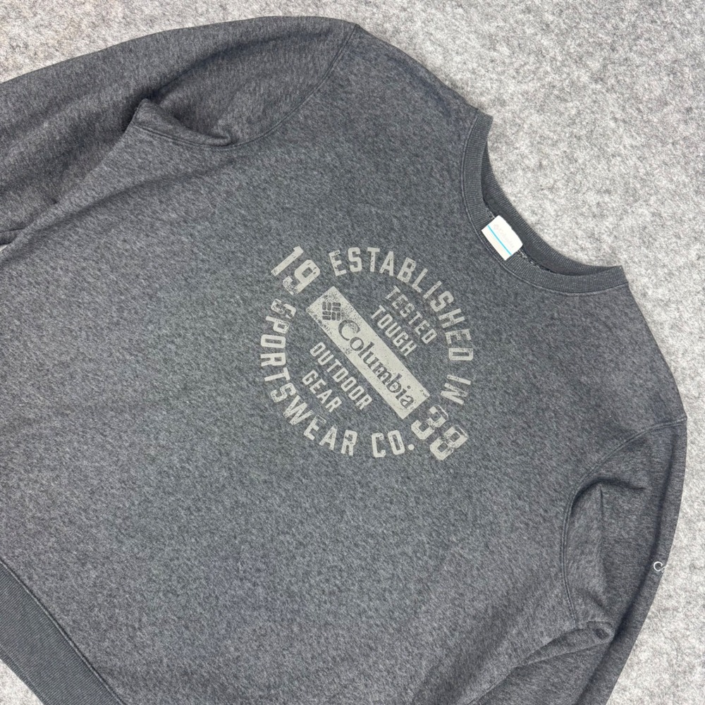 Columbia Sportswear Company Established 1938 Gray Sweatshirt‎ XL